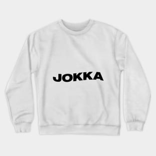 JOKKA (black) Crewneck Sweatshirt